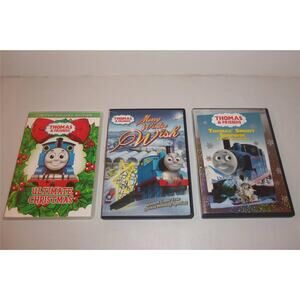 3 Thomas & Friends Train DVD Merry Winter Wish Snowy Christmas -071401